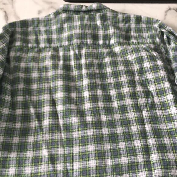 Haband Pearl Snap Cotton/Poly Flannel Mens L - Picture 5 of 5